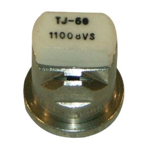 TeeJet Duză ventilator dublu plat TJ6011008VS TJ 110° 08 din oțel inoxidabil albă