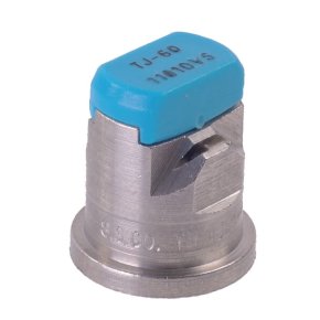 TeeJet Duză ventilator dublu plat TJ6011010VS TJ 110° 10 Albastru deschis Oțel inoxidabil