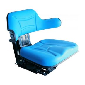 Kramp Scaun PVC TS24000KR cu suspensie mecanică Albastru