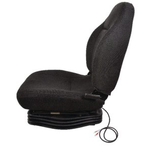 gopart Scaun TS54000GP cu stofă suspensie pe aer Negru 430 mm