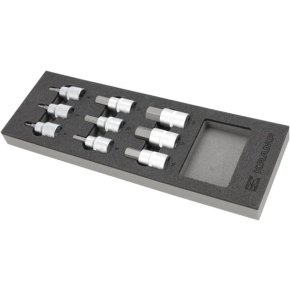 Kramp Set prize TT800504 Hexagon 1/2" 9 piese