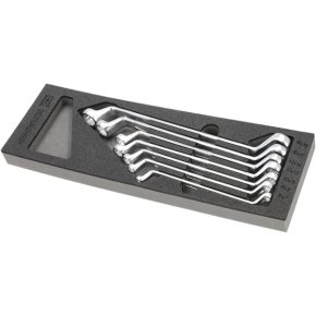 Kramp Modul set de chei inelare duble TT801501 7 piese (6-19mm)