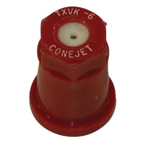 TeeJet Duză conică goală TXVK6 TXVK 80° 04 roșie ceramică