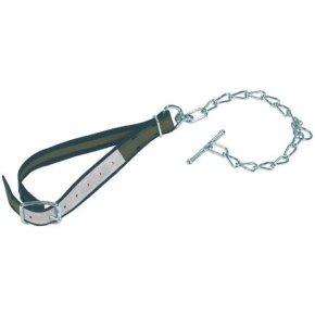 Kramp Curea de gât 803065KR 85x4cm cu inel de legătură și lanț