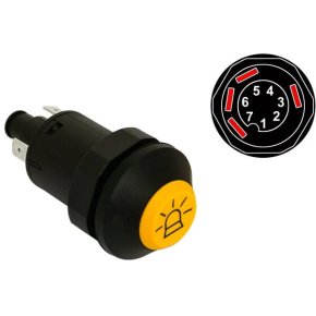 Vapormatic Buton comutator girofar Rotativ Lumini VLC2518