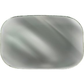 Vapormatic Sticlă oglindă VLD1112 G545CE convexă 95x246mm