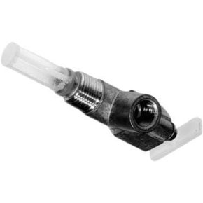 Vapormatic Robinet combustibil VPD4010 Supapă manuală 1/2 inch UNF Mamă 3/8 inch NPTF Tată