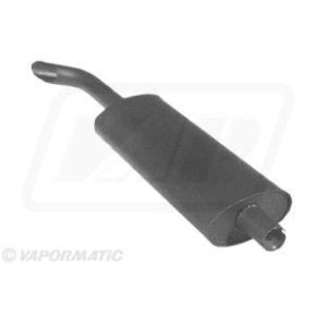 Vapormatic Tobă de eșapament verticală VPE8020 Matt Black