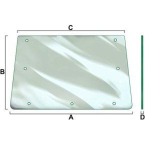 Vapormatic Geam VPM7048 Rainbow Nuanțat 1020x1205mm