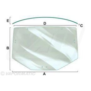 Vapormatic Geam VPM7351 Nuanțat 1142x1250x760mm