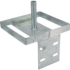 Kerbl Suport metal pentru sare VV32472 Galvanizat 205x205x235mm