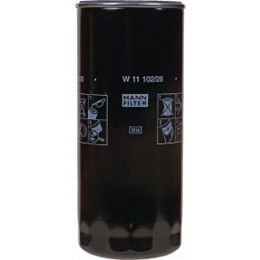 MANN-FILTER Filtru de ulei W 11 102/28 Cu deviație 1-1/8 in