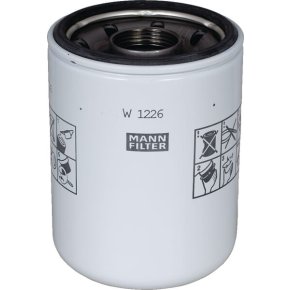 MANN-FILTER Filtru Ulei W1226 Fibră de sticlă 14 µm 158 mm