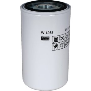MANN-FILTER Filtru de ulei W1268 Ulei hidraulic 10 µm