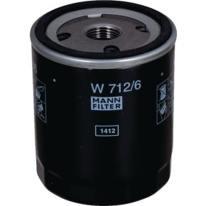 MANN-FILTER Filtru de ulei W 712/6 3/4 in 21 µm