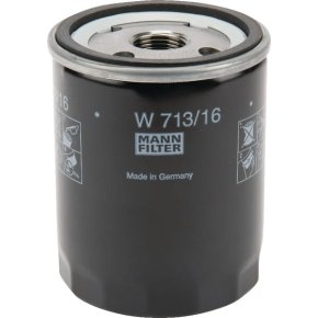 MANN-FILTER Filtru de ulei W 713/16 Metric 21 µm M20 100mm 76mm