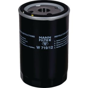 MANN-FILTER Filtru ulei W 719/12 Diametru exterior 76 mm Lungime 123 mm