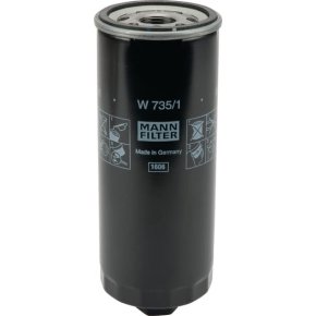 MANN-FILTER Filtru de ulei W 735/1 M24 203 mm