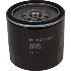 MANN-FILTER Filtru ulei W 921/80 Filet M20x1.50 100mm Lungime 102mm Diametru exterior