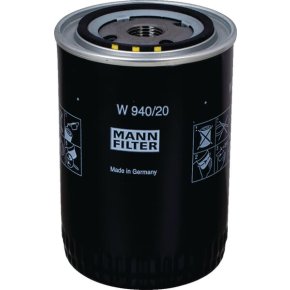 MANN-FILTER Filtru Ulei W 940/20 Celuloză Impregnată 93mm x 142mm
