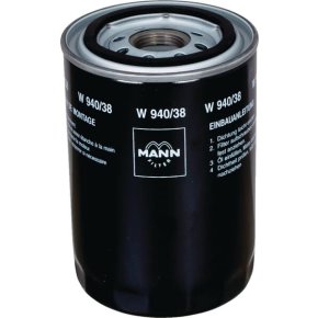 MANN-FILTER Filtru de ulei W 940/38 10 µm 141 mm
