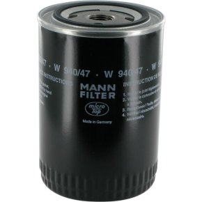 MANN-FILTER Filtru de schimb pentru uleiul de lubrifiere W 940/47 21 µm 142 mm