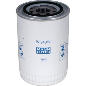 MANN-FILTER Filtru de ulei W 940/51 Ulei hidraulic 93 mm x 143 mm