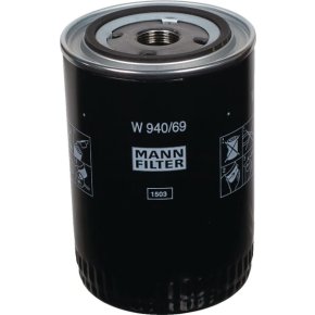 MANN-FILTER Filtru de ulei W 940/69 Filet M22x1.50 143mm Lungime 93mm Diametru exterior