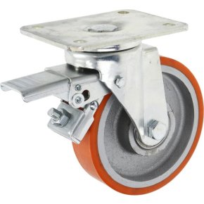 Rolă de ghidare WH700P150 cu frână 150mm Ro-Carr