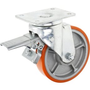 Rolă de ghidare WH700P175 cu frână 175mm Ro-Carr