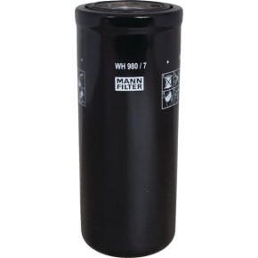 MANN-FILTER Filtru hidraulic WH 980/7 Ulei hidraulic 242 mm