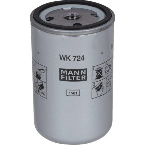 MANN-FILTER Filtru de combustibil WK 724 Filet M16x1.50 10 µm