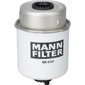 MANN-FILTER Filtru combustibil WK8191 Cilindric Lungime 134