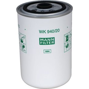 MANN-FILTER Filtru de combustibil WK 940/20 5 µm M18x1.50 147mm