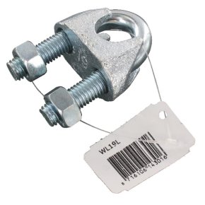 Kramp Clemă de cablu WL19L zincată 19 mm