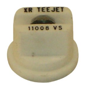 TeeJet Duză ventilator plat XR11008VS XR 110° 08 Albă Oțel inoxidabil