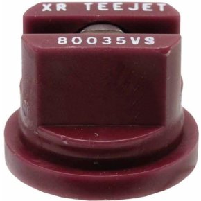 TeeJet Duză ventilator plat XR8003VS XR 80° Oțel inoxidabil Albastră 03