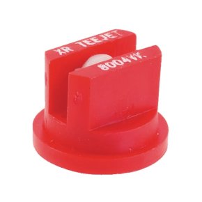 TeeJet Duză ventilator plat XR8004VK XR 80° ceramic 04 roșie