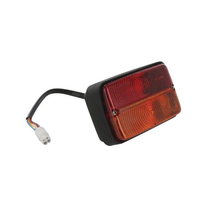 Lampă spate 0213010000 Rectangulară Roșu Portocaliu Cobo