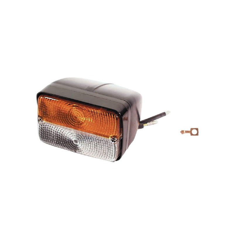 Lampă semnalizare și poziție 03134000 Halogen Rectangular 12V 120x136mm Cobo