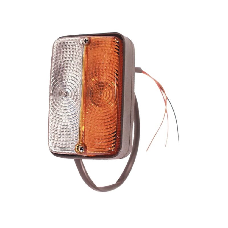 Lumină direcție și poziție 03151000 Halogen 12V Rectangular 120x56x80mm Stânga Cobo