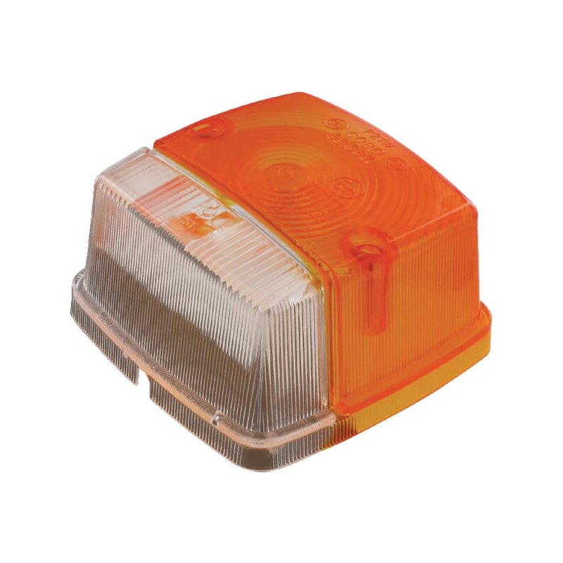 Lentilă lampă 03387001 Transparent Portocaliu Pătrat Cobo