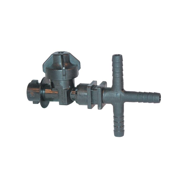Suport duză 19351213406NYB ISO dcv triplu 3/8" coadă furtun TeeJet