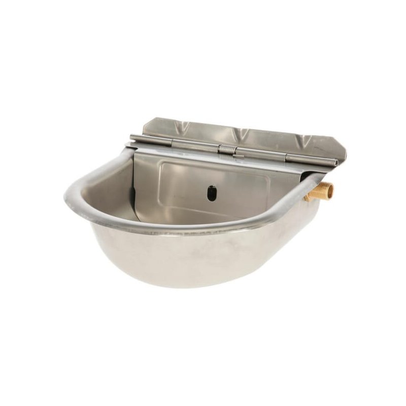 Kerbl Bol de băut 221098KER S1098 cu flotor oțel inoxidabil 2
