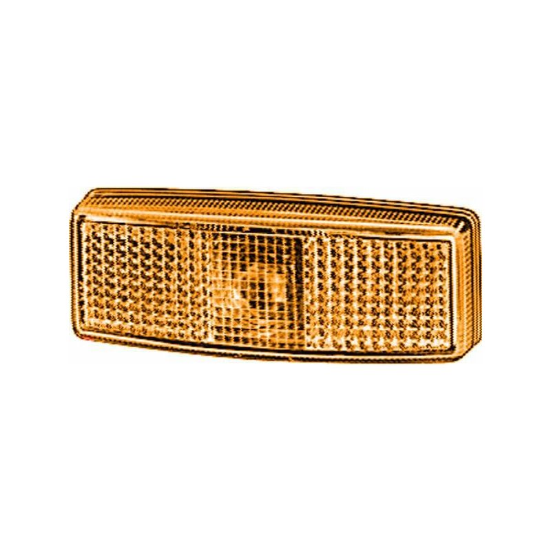 Lumină de marcare 2PS006717031 Dreptunghiulară 5W 12-24V Chihlimbar 110x25x40mm Hella