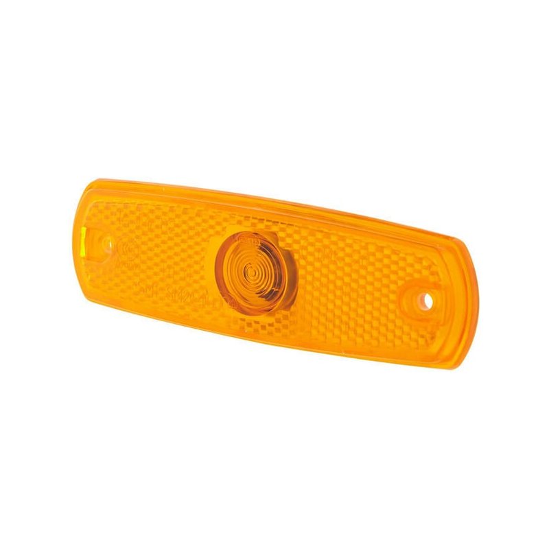 Lumină de marcare 2PS962964012 Dreptunghiulară 24V Galbenă 126x11x38mm Hella