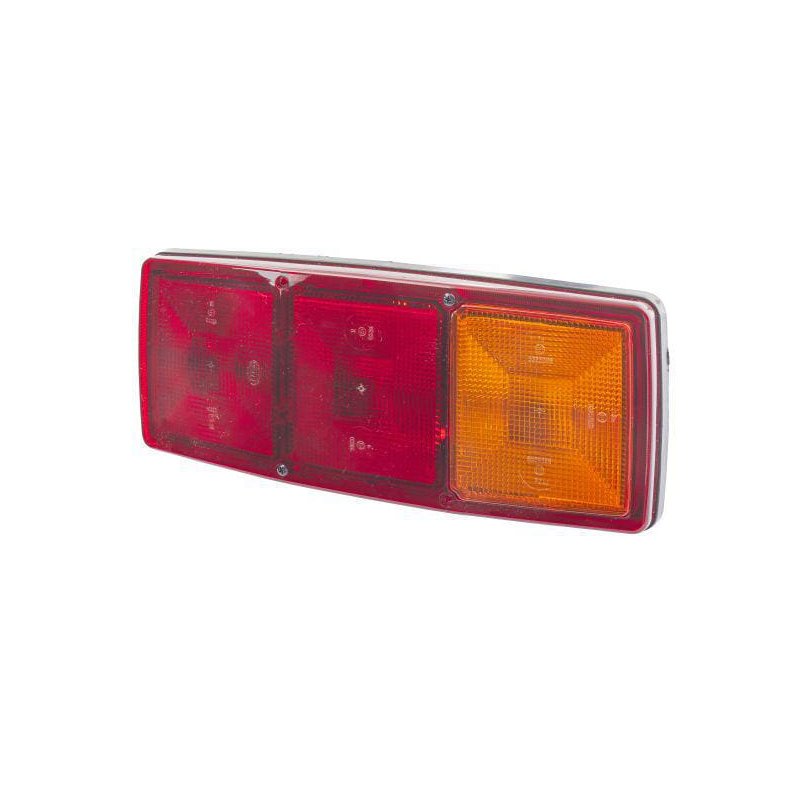 Lumină spate Hella 2SD003167021 Dreptunghiulară 12V Roșu Portocaliu 344x72x147mm
