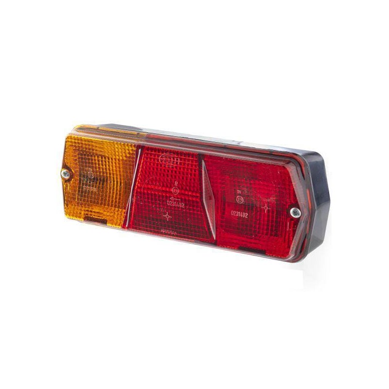 Lumină spate 2SE001680291 Dreptunghiulară 12-24V Prindere cu șuruburi 201x71x76mm Hella