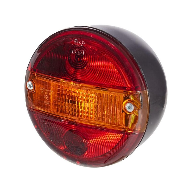 Lumină spate 2SE001685201 Rotundă 12-24V Hella