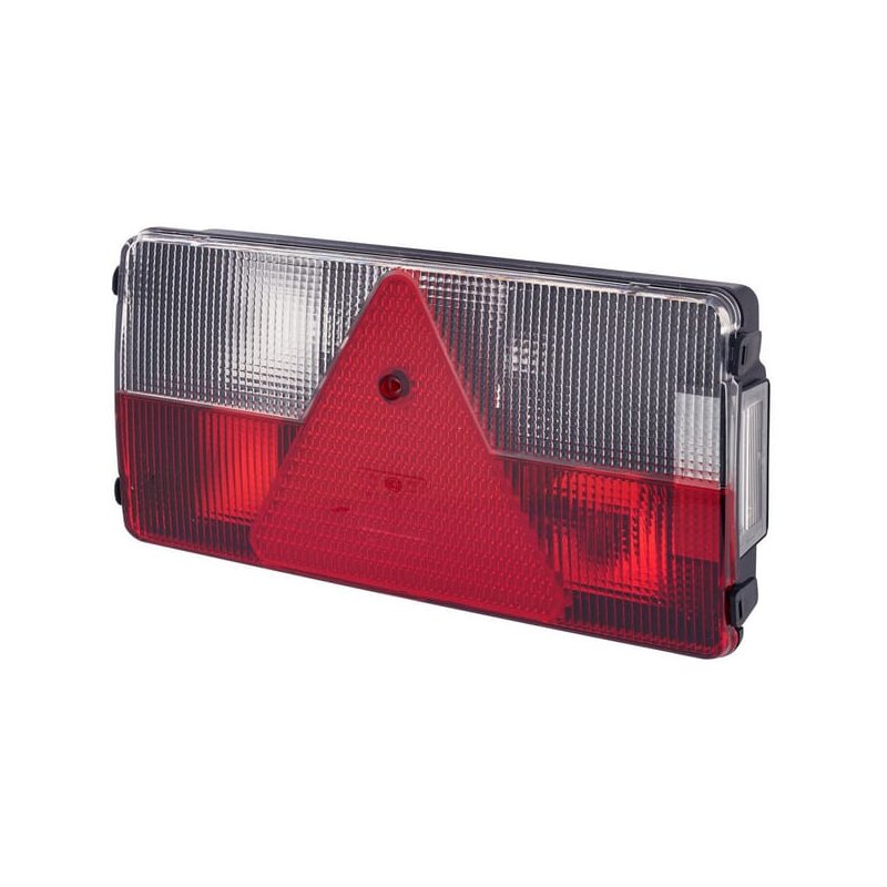 Lampă spate stânga 2VB341032111 dreptunghiulară 12V roșu